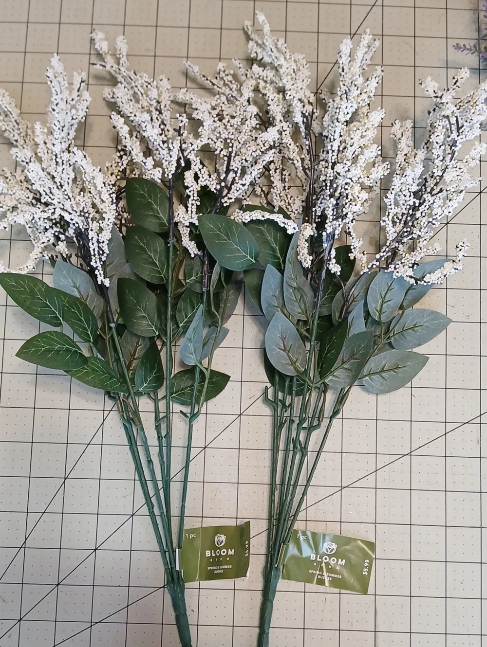 Artificial Berry Bushes - Set Of 2